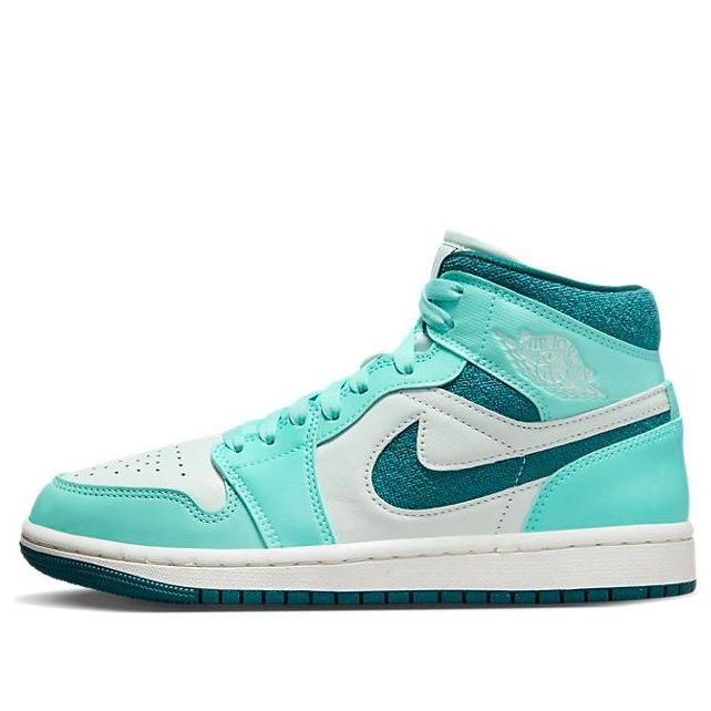 (WMNS) Air Jordan 1 Mid 'Bleached Turquoise'  DZ3745-300 Epochal Sneaker